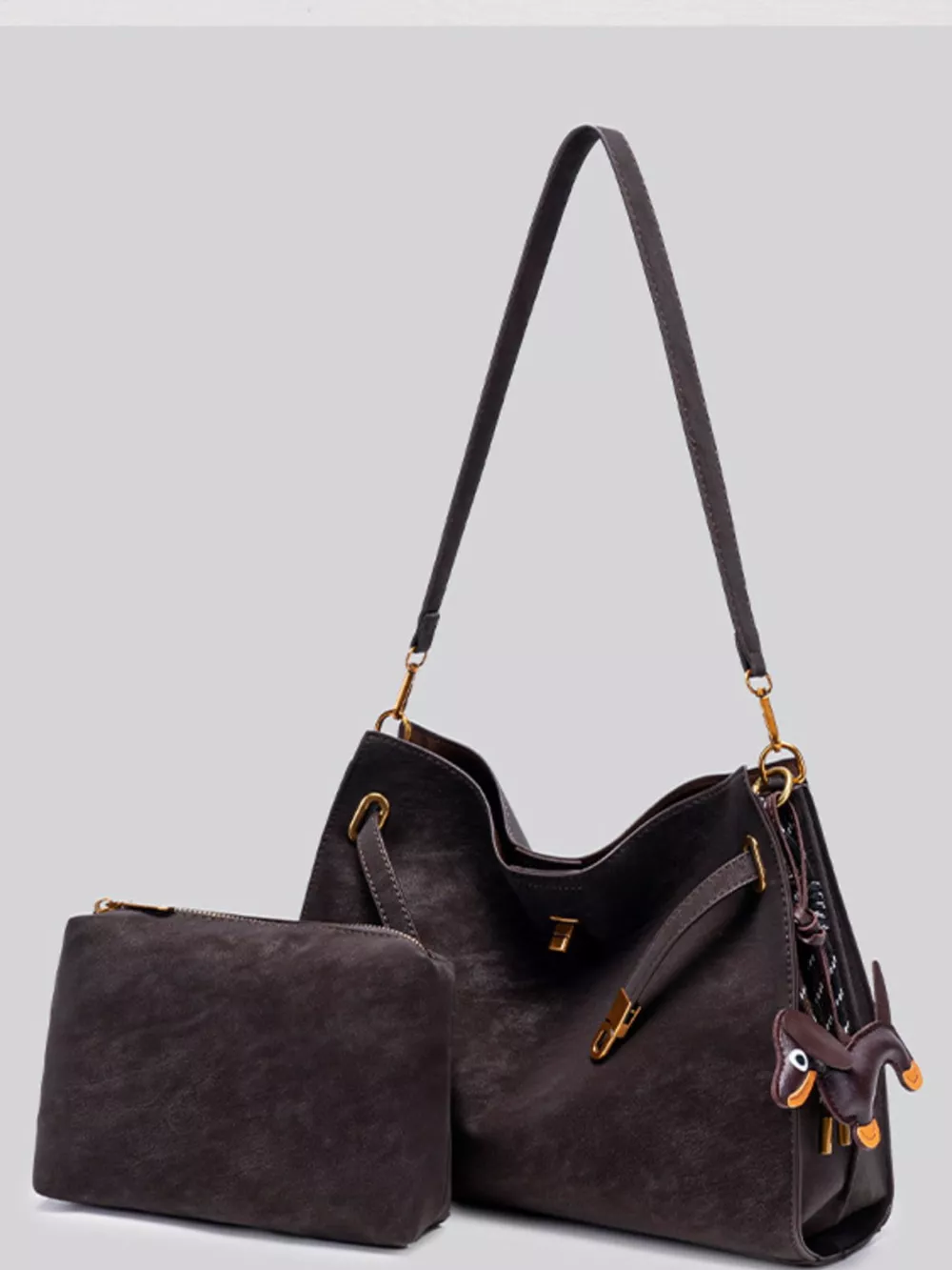 Decorative Buckle Crossbody Bag, image 8