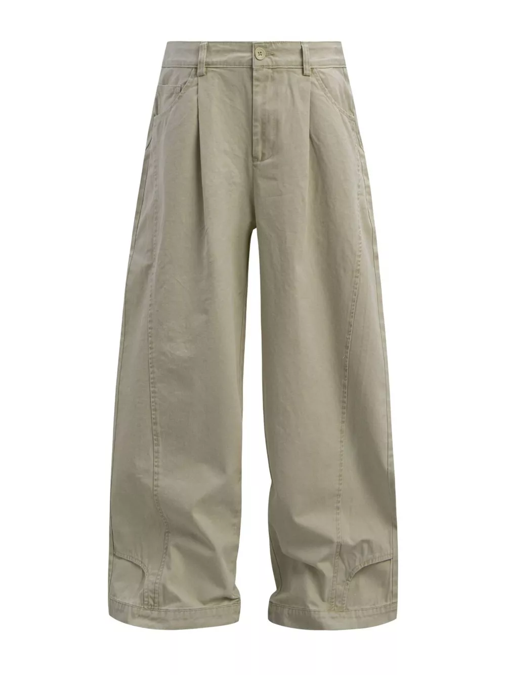 Men's Wide Leg Pleated Pants, image 12
