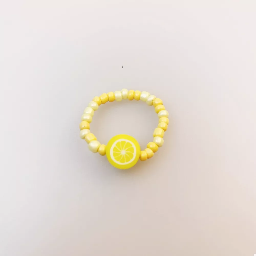 Colorful Fruit Charm Beaded Ring, image 9