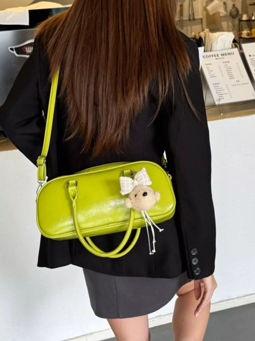 PU Leather Crossbody Bag, image 6