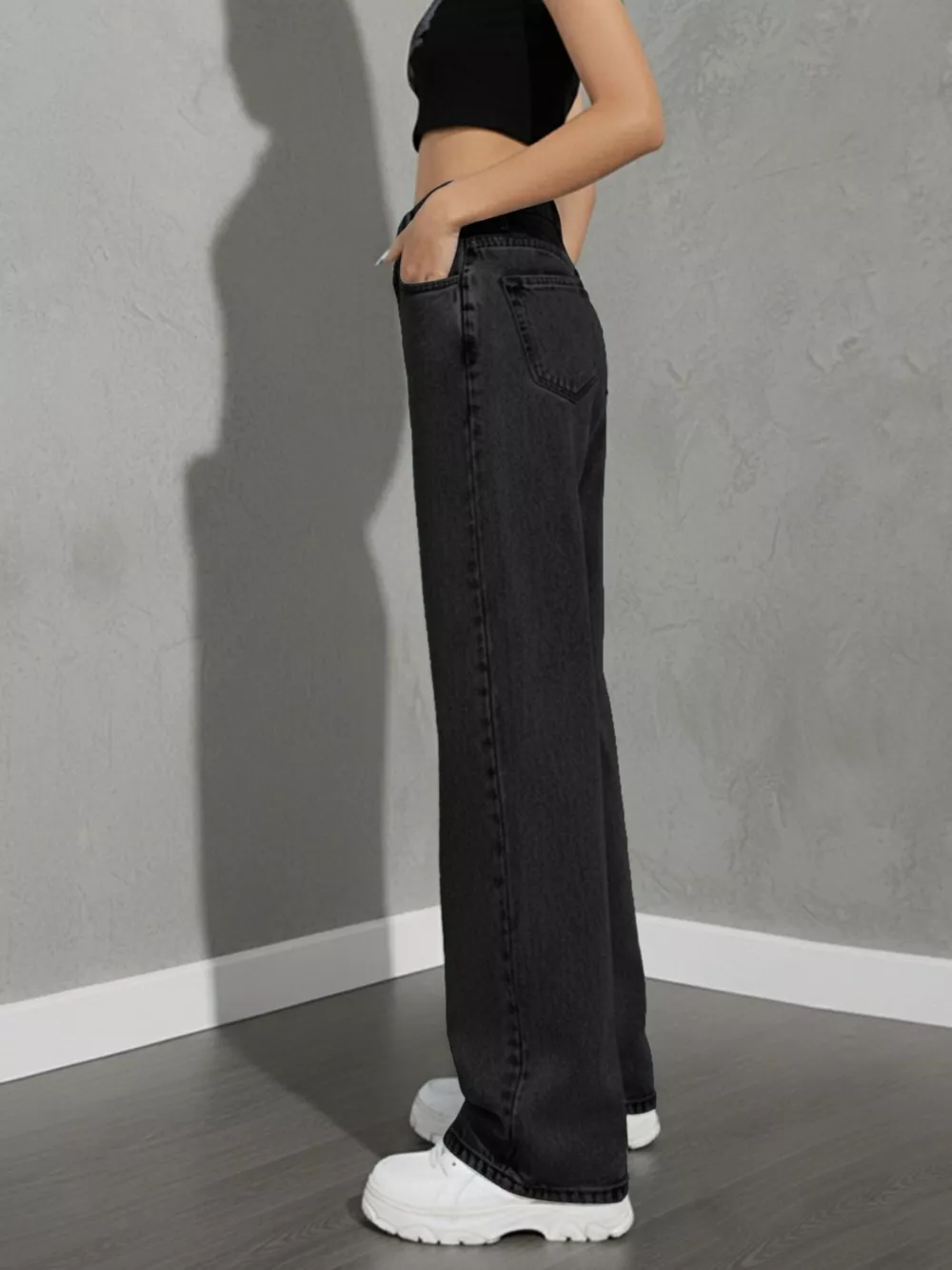 High Waist Wide Leg Jeans, image 11