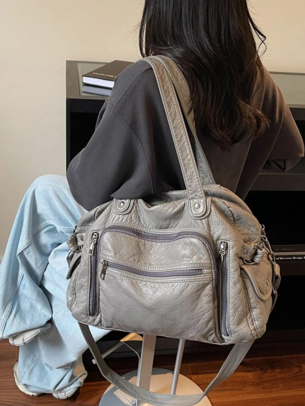 Multi Pocket Shoulder Bag, image 10