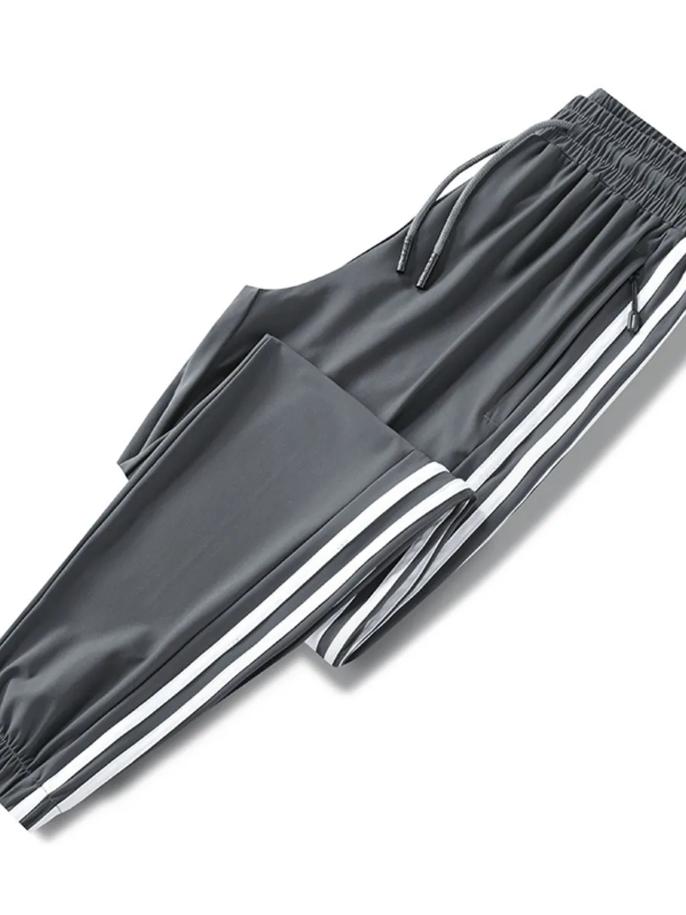 Men's Plus Size Side Striped Pants, image 3