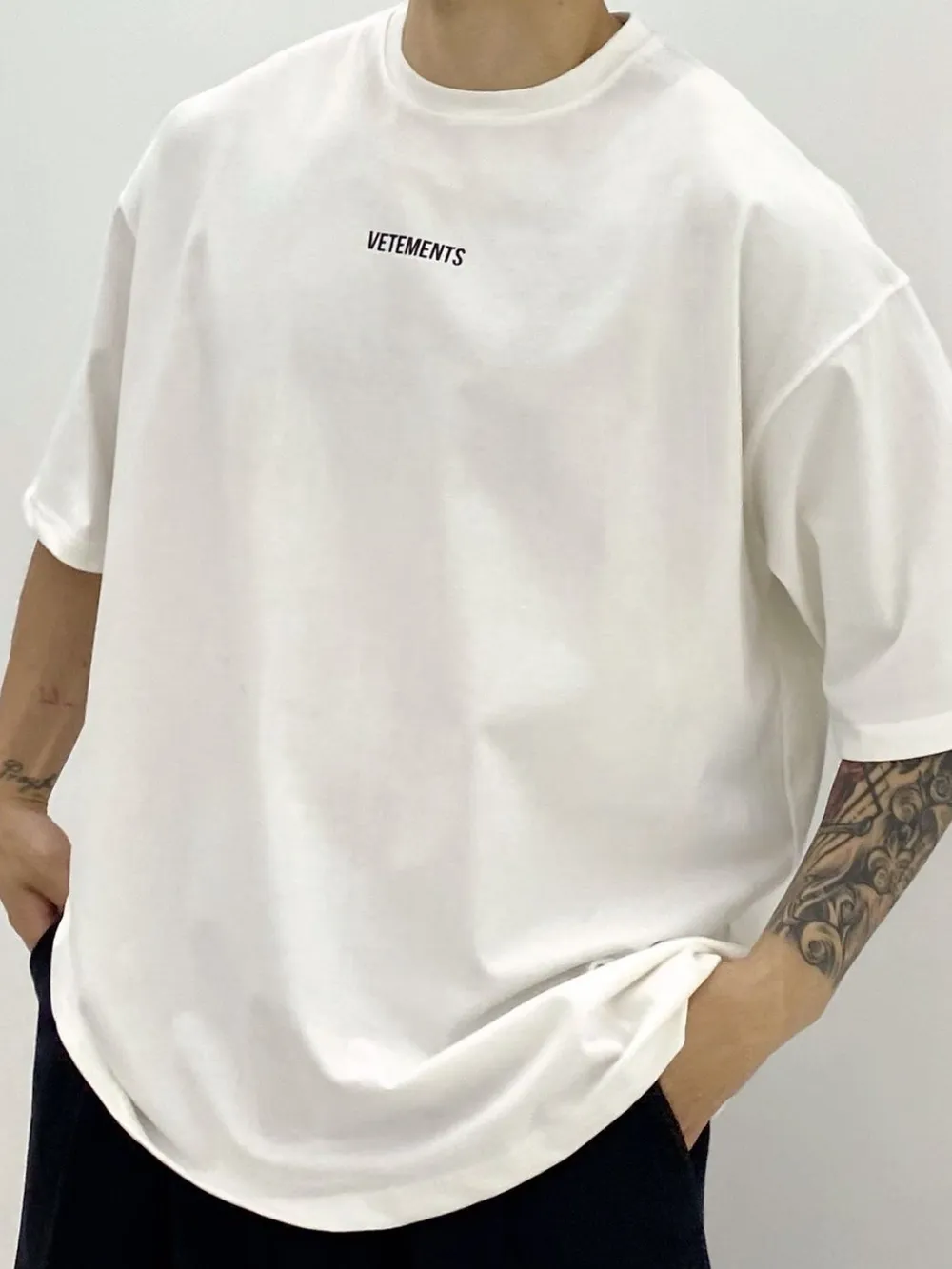 Men's Plus Size Round Neck Half Sleeve T-Shirt, image 6