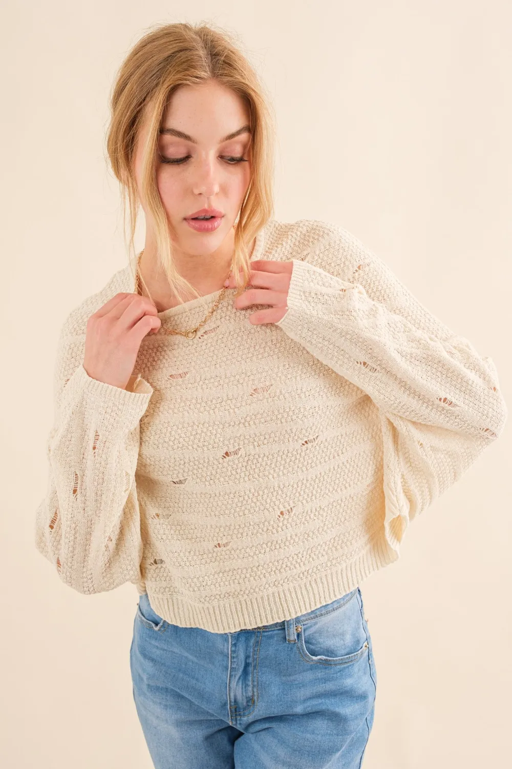 Dolman Sleeves Sweater, image 5