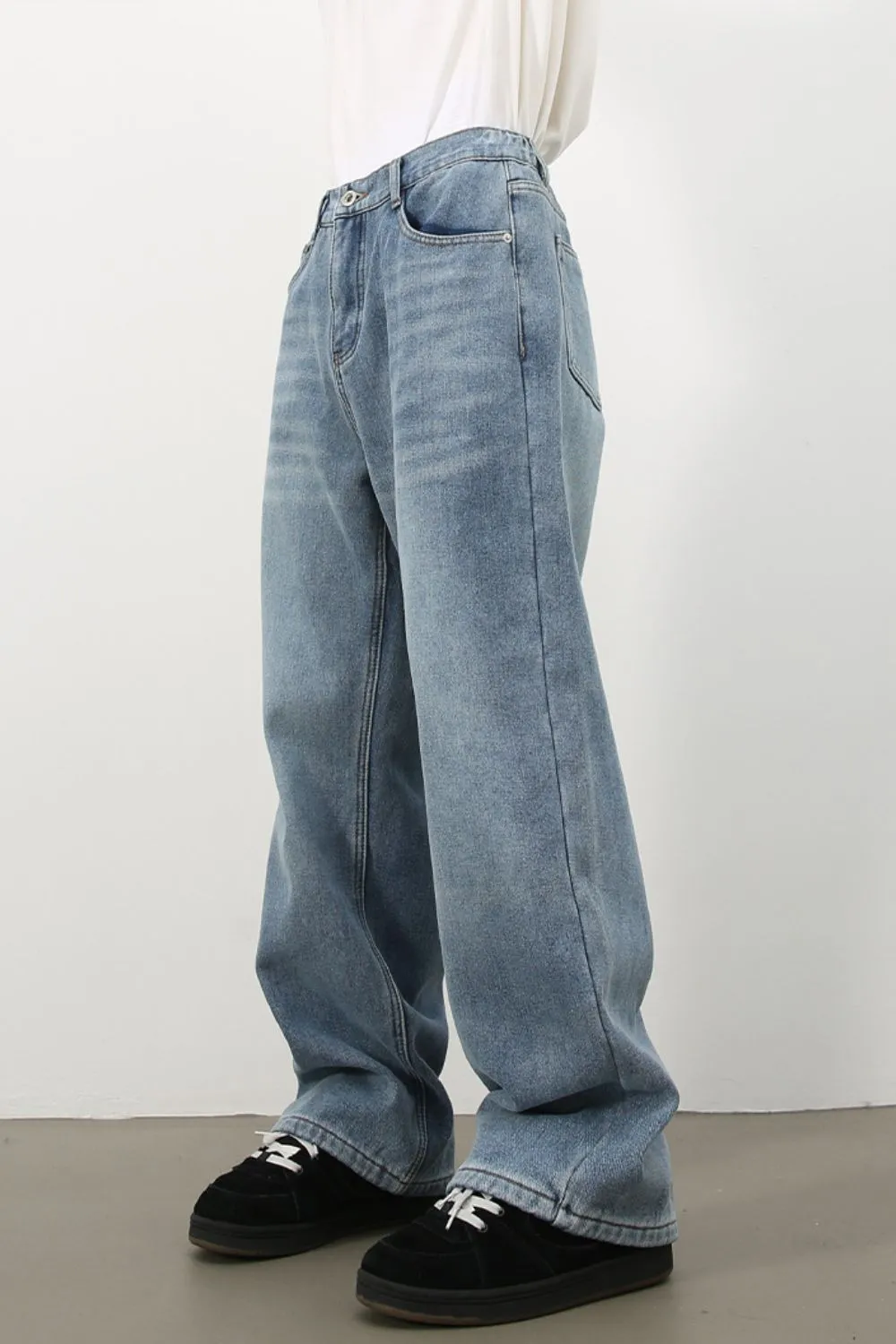 Men's Wide Leg Jeans, image 9