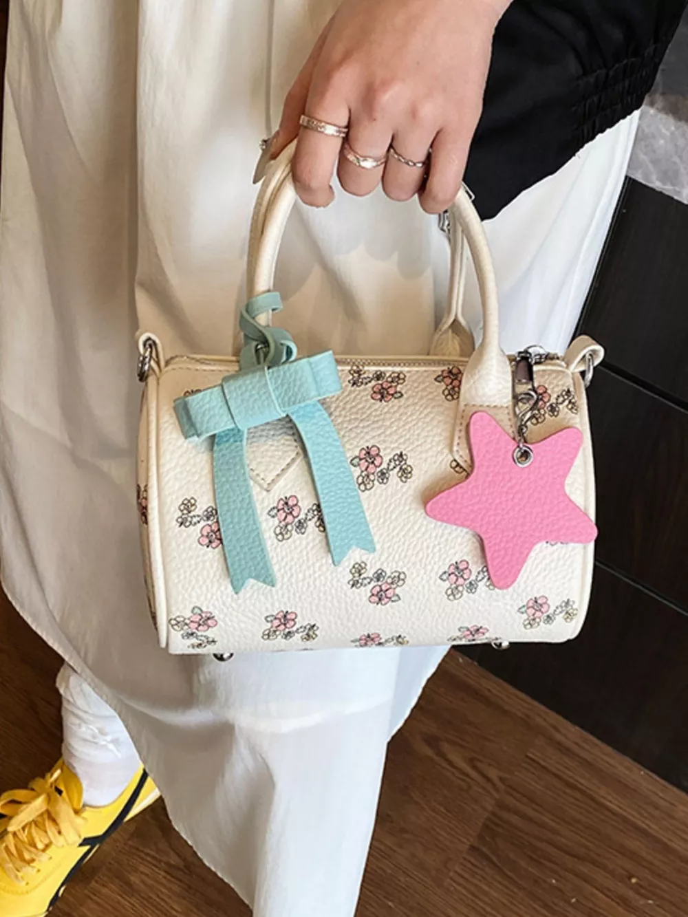 Floral Print Crossbody Bag, image 5