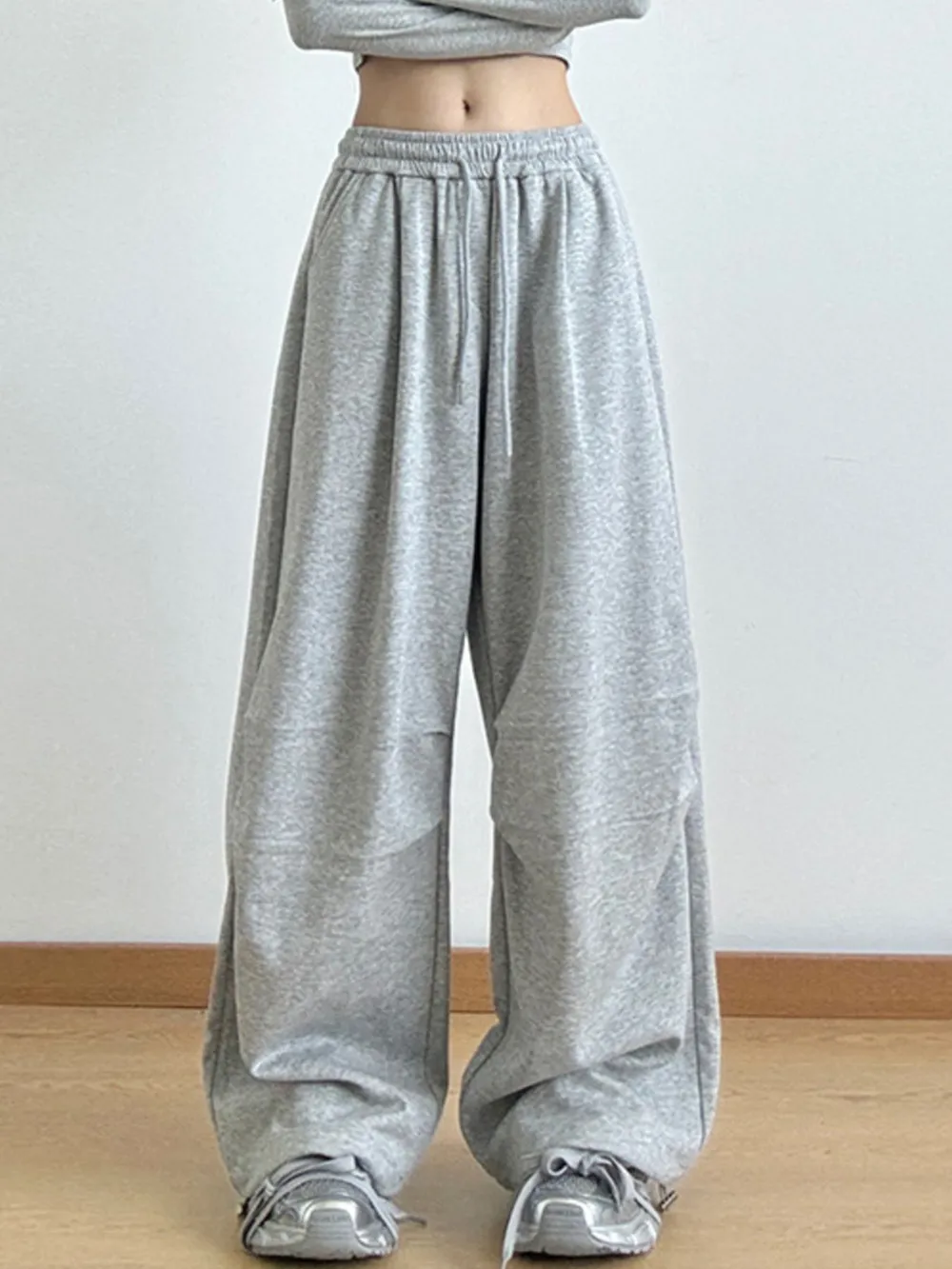 Drawstring Wide Leg Pants, image 5