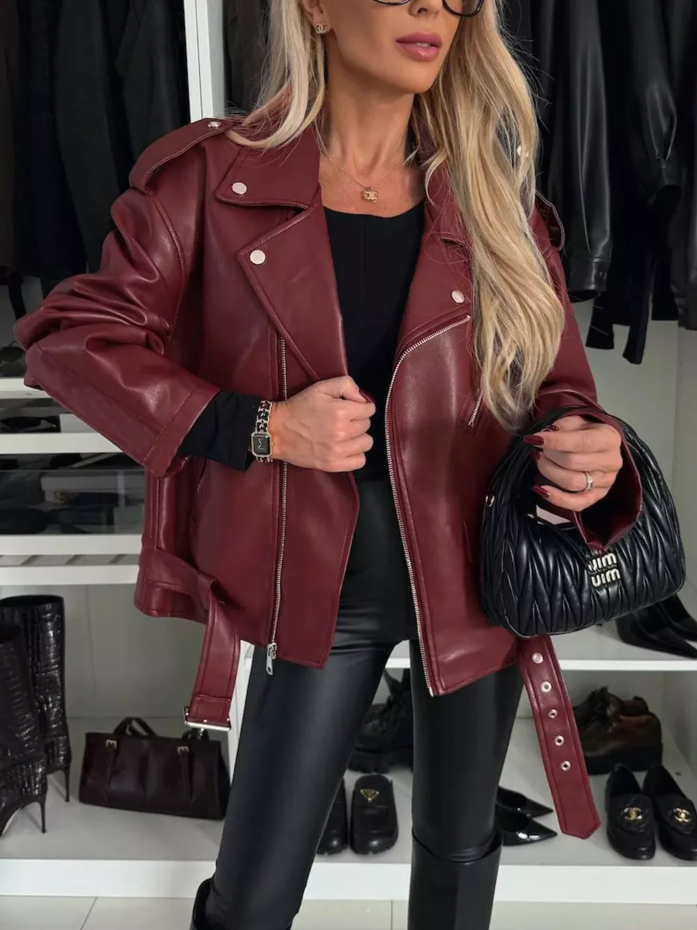 Full Size Zip Up Long Sleeve Jacket Plus Size, image 4