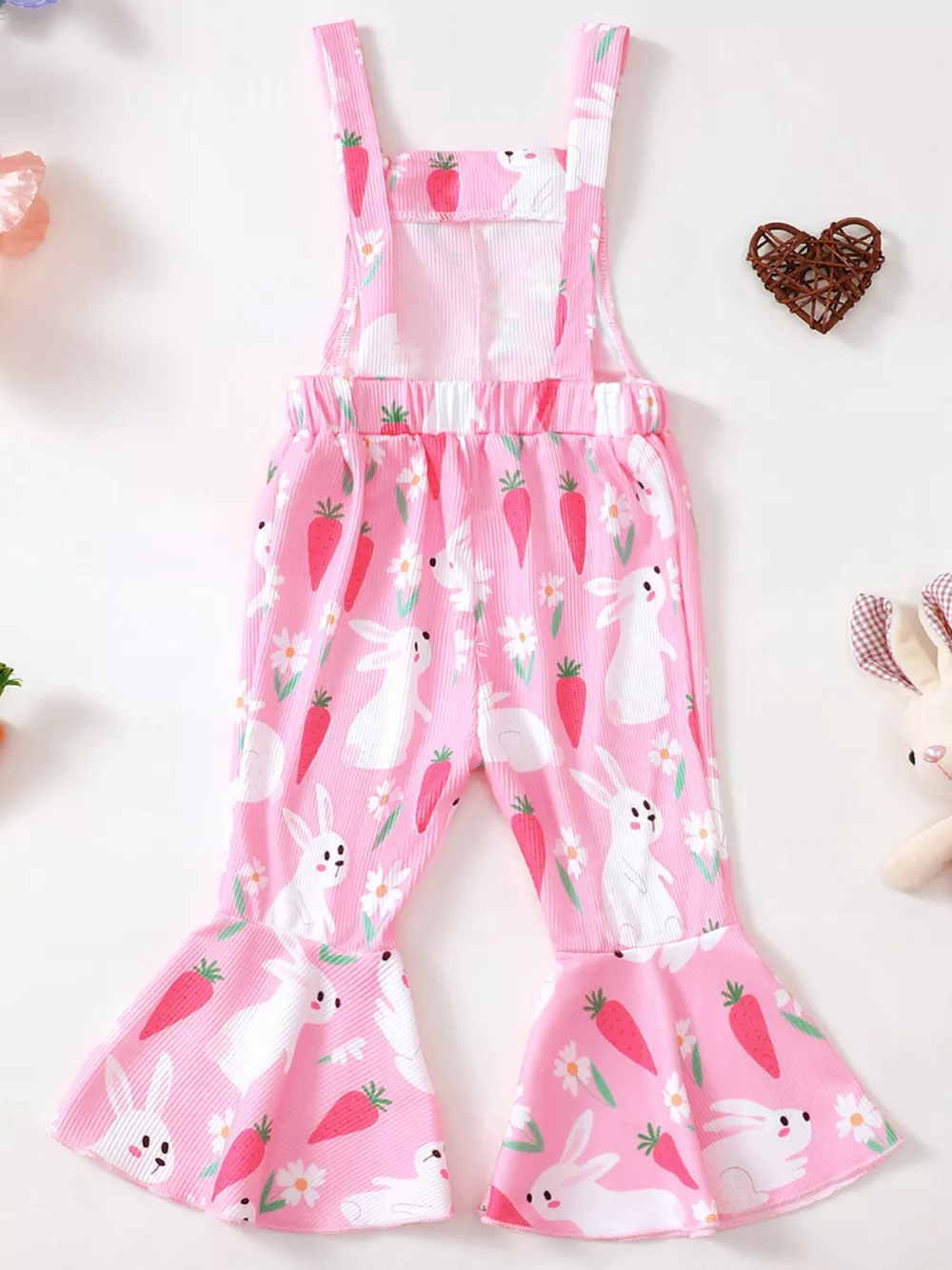 Children's Printed Flare Overalls, image 9