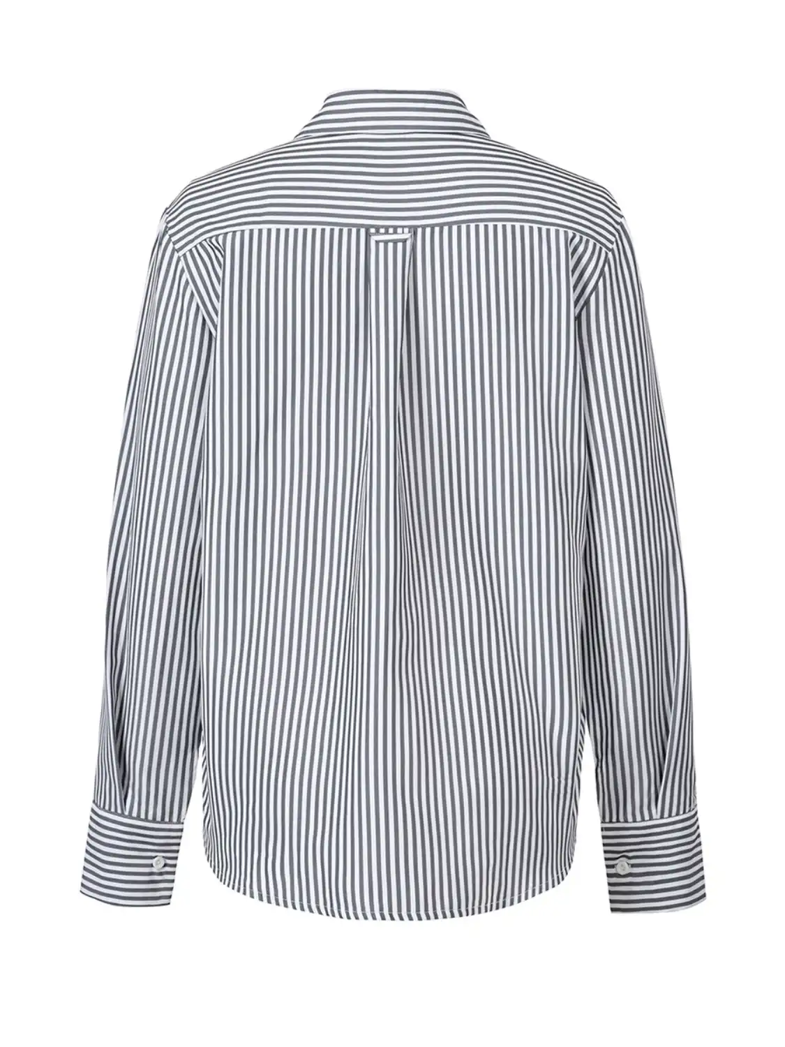 Striped Collared Neck Long Sleeve Shirt, image 5
