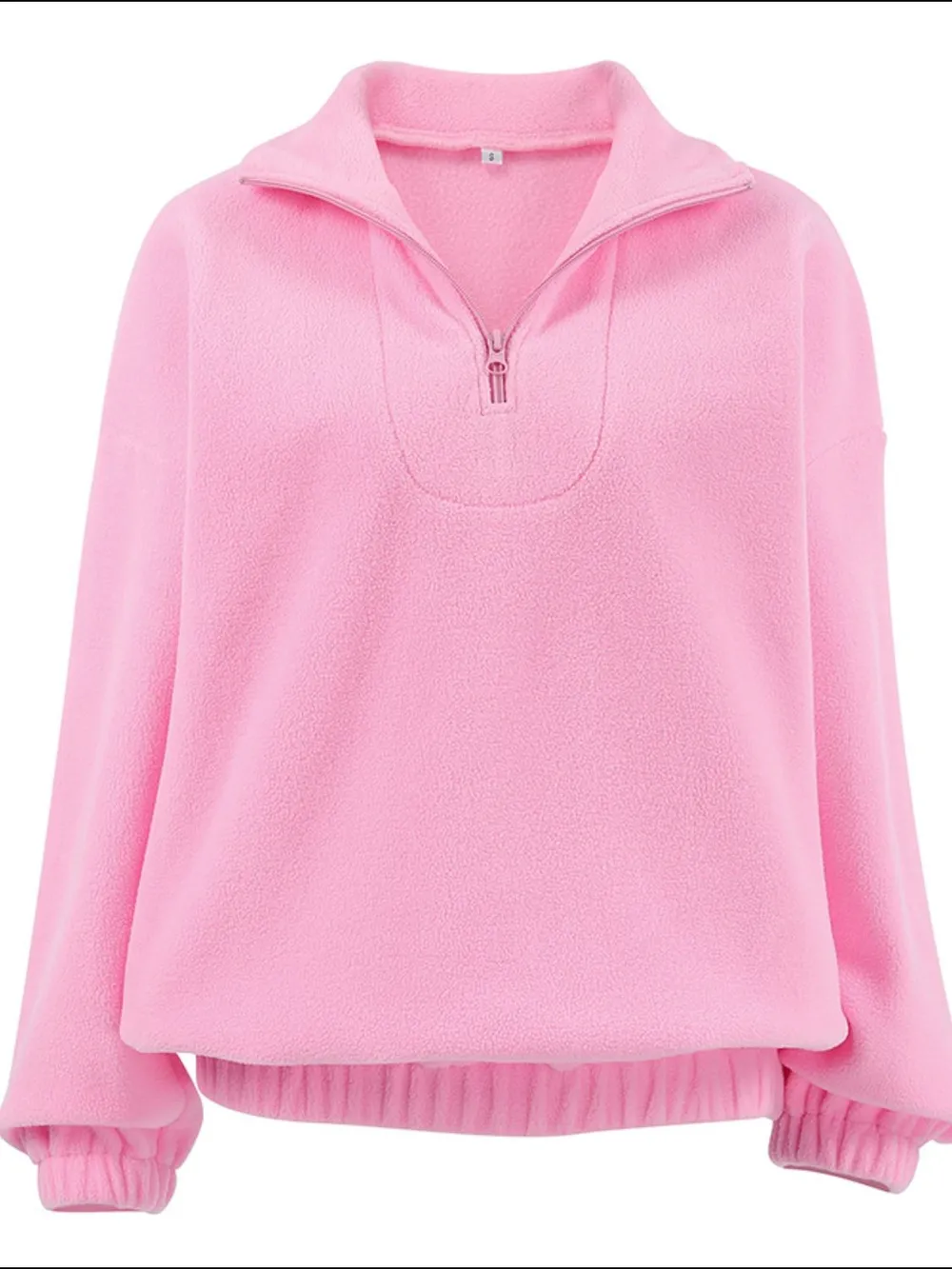 Quarter Zip Long Sleeve Sweatshirt, image 6