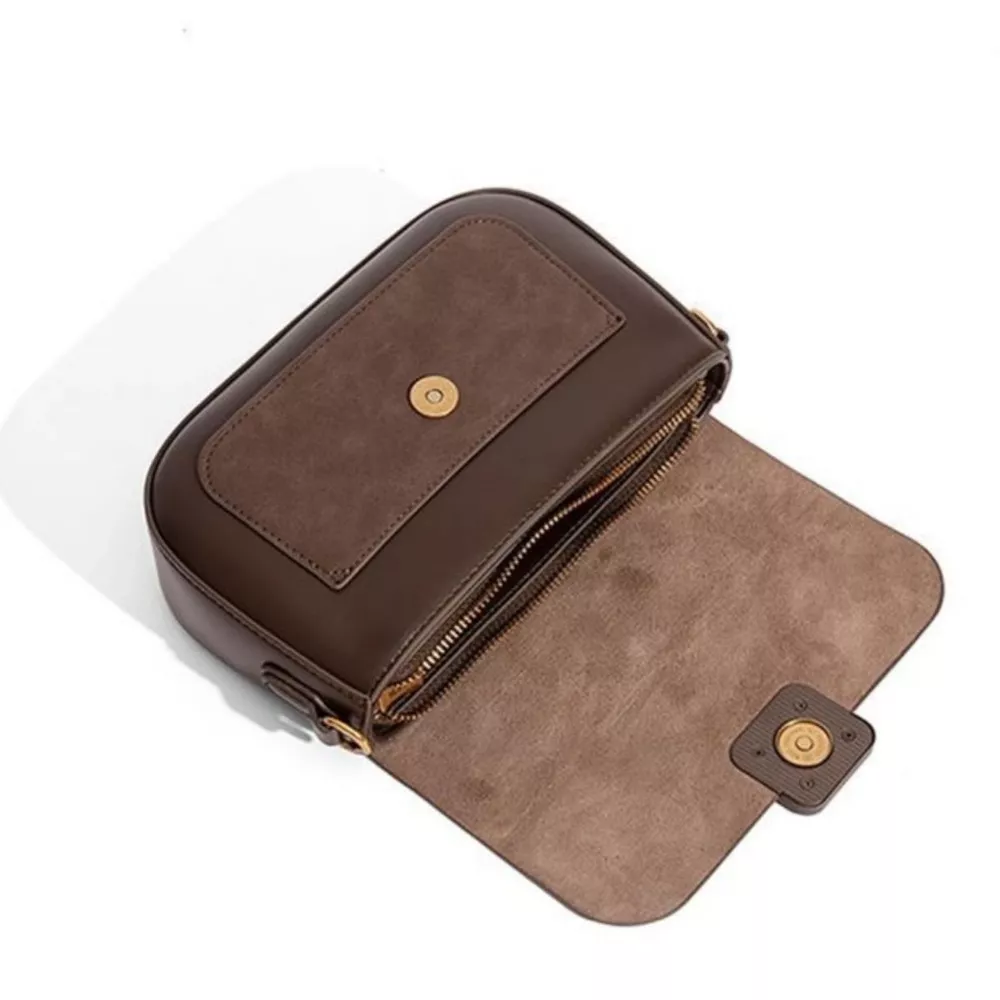Flap Crossbody Bag with Adjustable Strap, image 4
