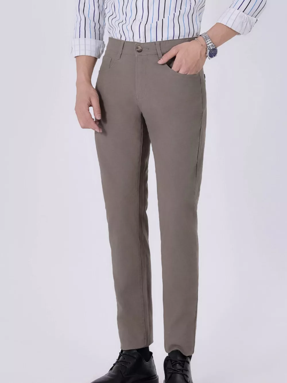 Men's Straight-Leg Casual Pants