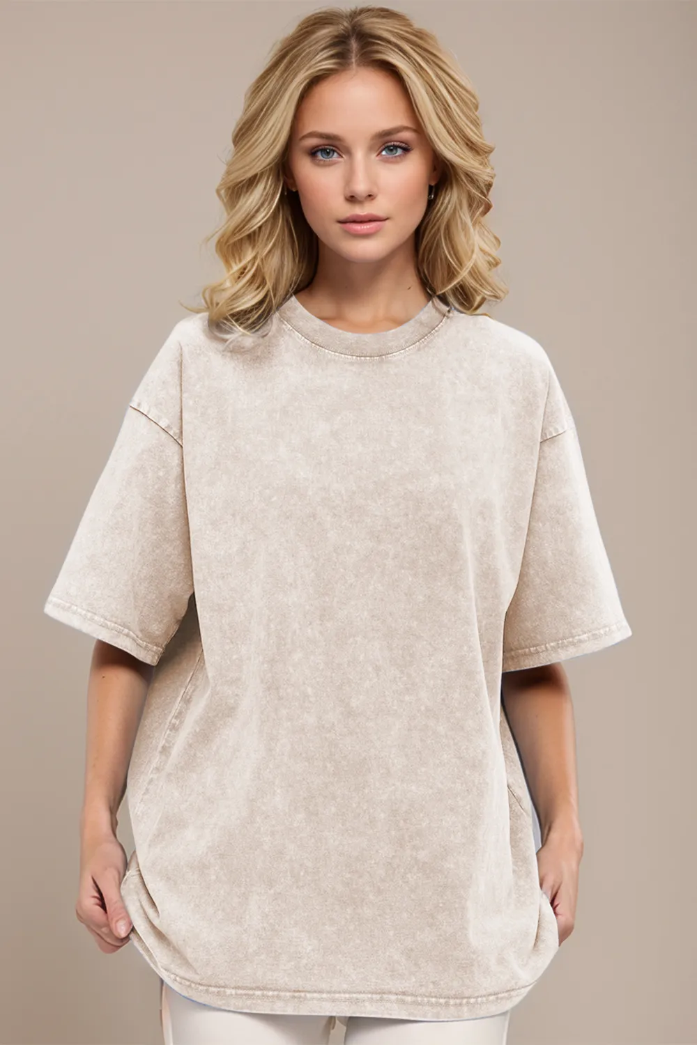 Round Neck Half Sleeve T-Shirt, image 17