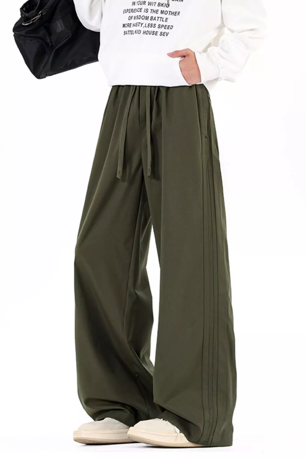 Men's Wide Leg Casual Pants