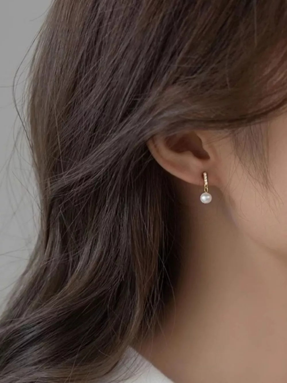 Pearl Drop Earrings, image 3