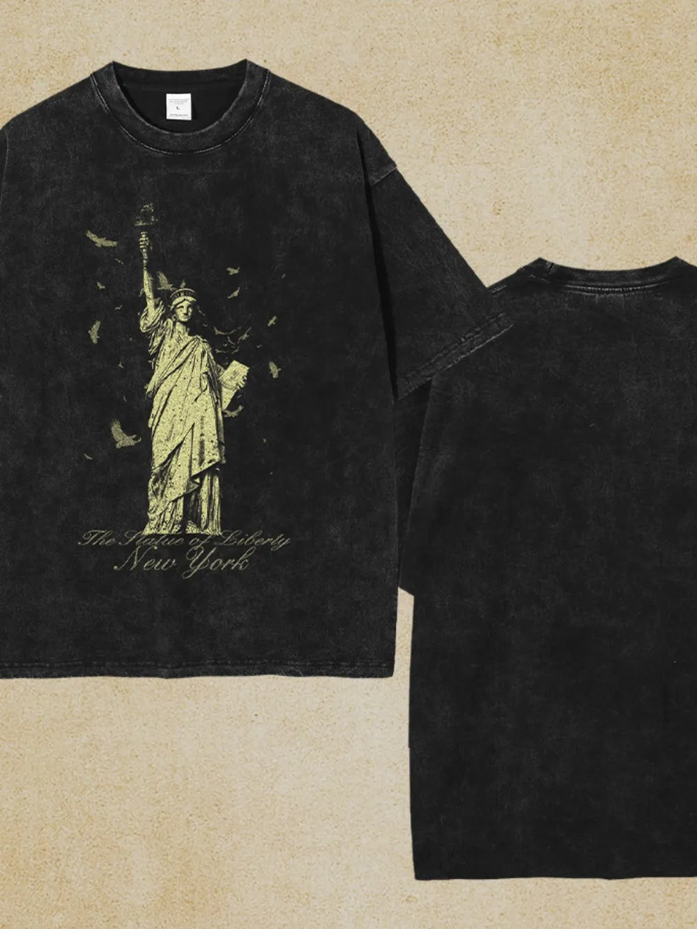 Men's Graphic Round Neck Half Sleeve T-Shirt, image 5