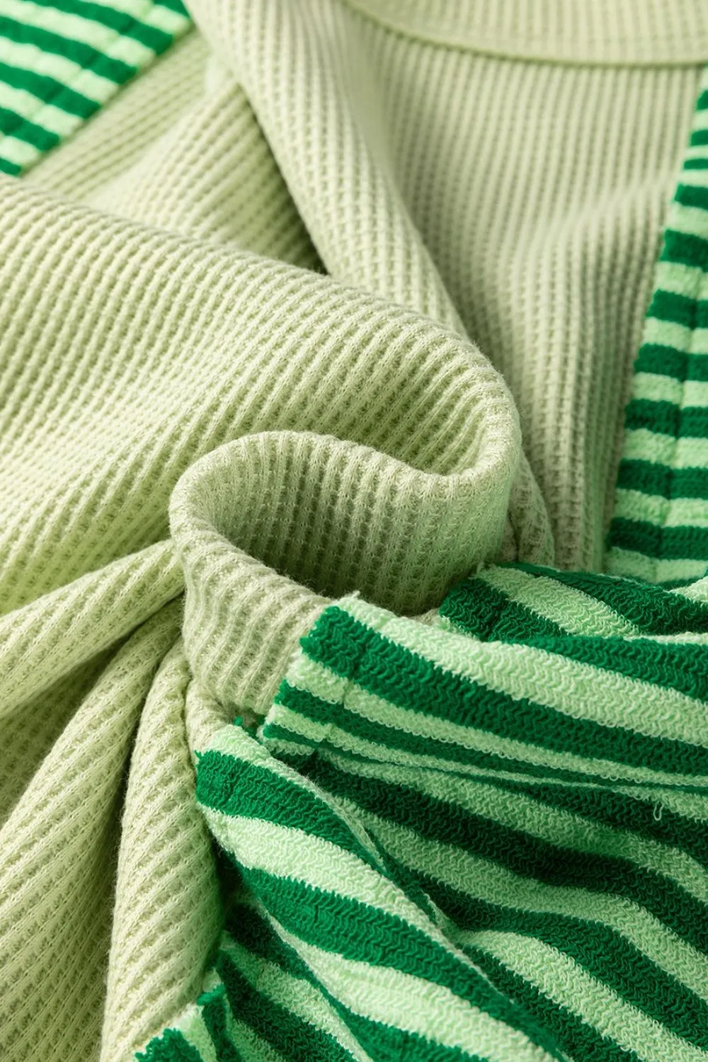 Striped Textured Half Sleeve T-Shirt, image 4