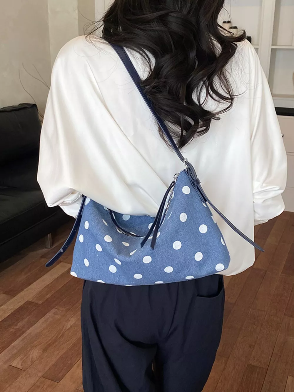 Polka Dot Shoulder Bag, image 2