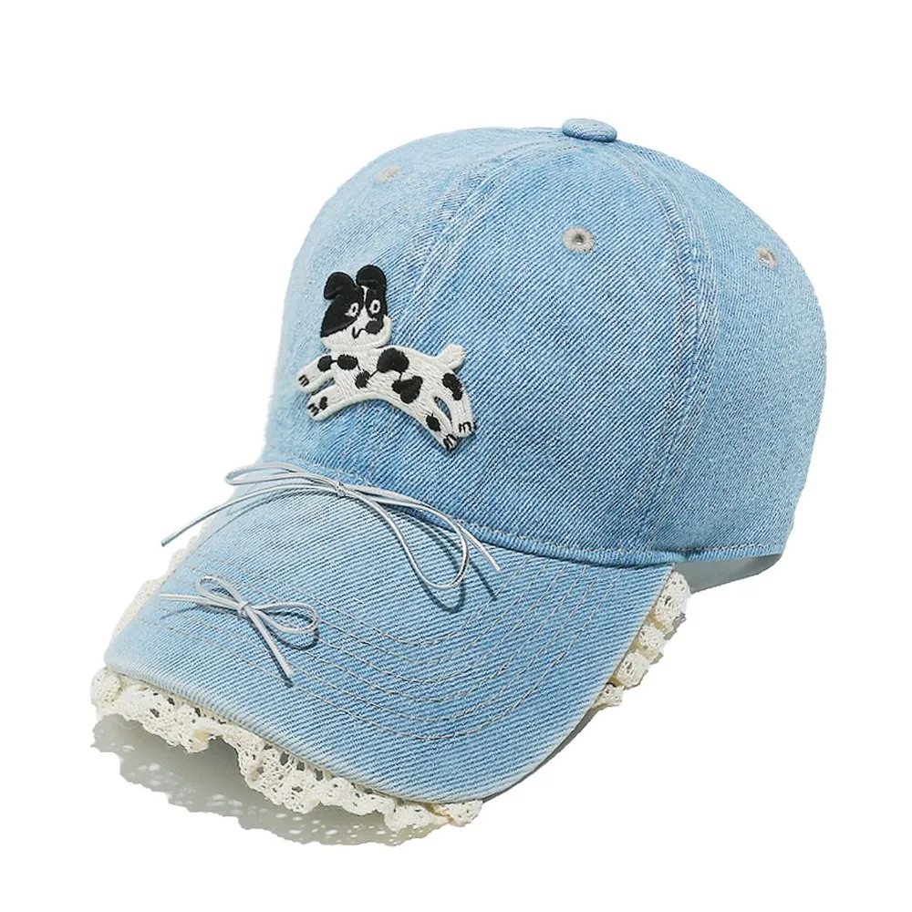 Dog Bow Adjustable Baseball Cap, image 4