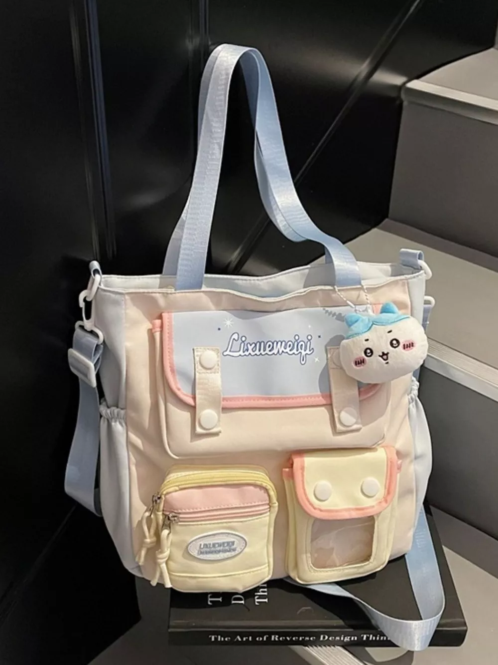 Multi-Pocket Shoulder Bag, image 7