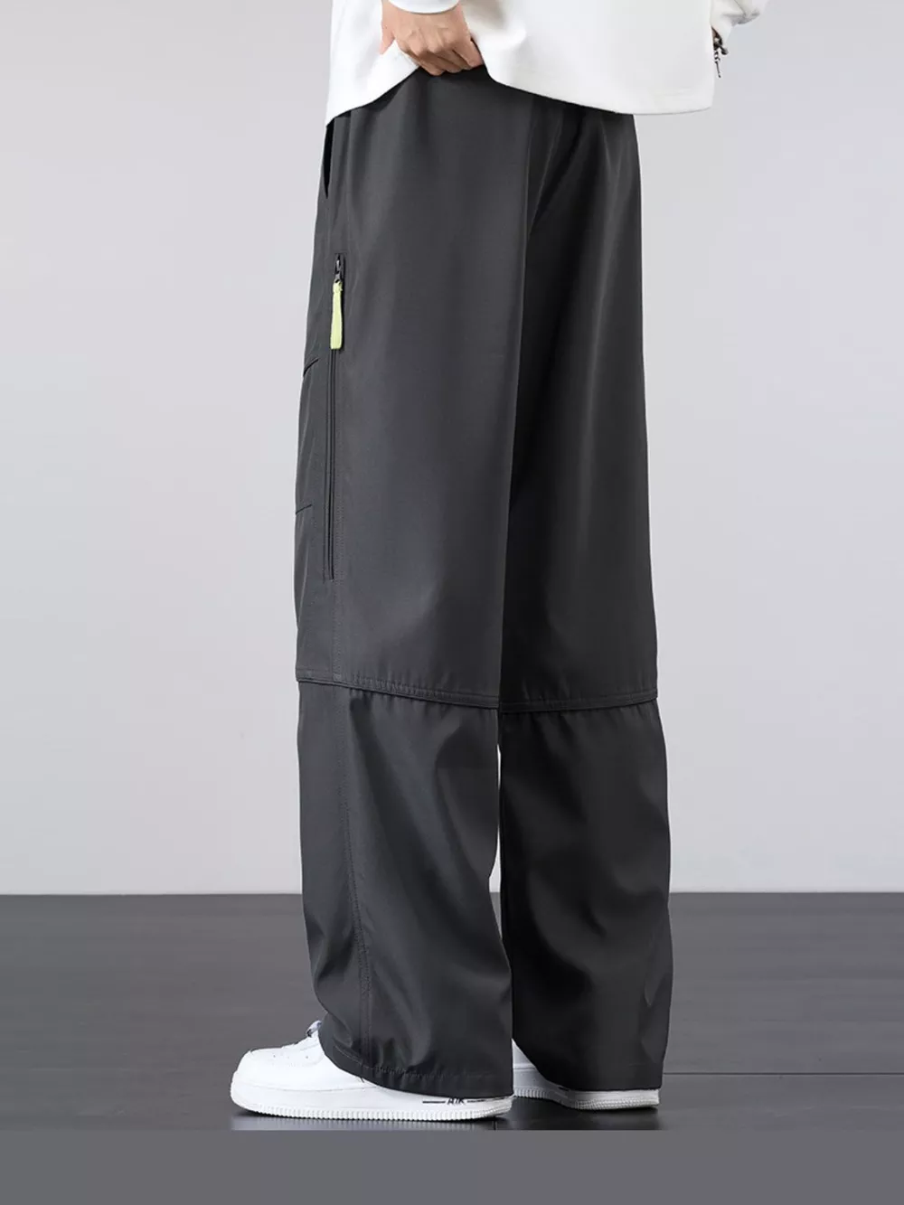 Men's Plus Size Casual Loose Fit Cargo Pants, image 9