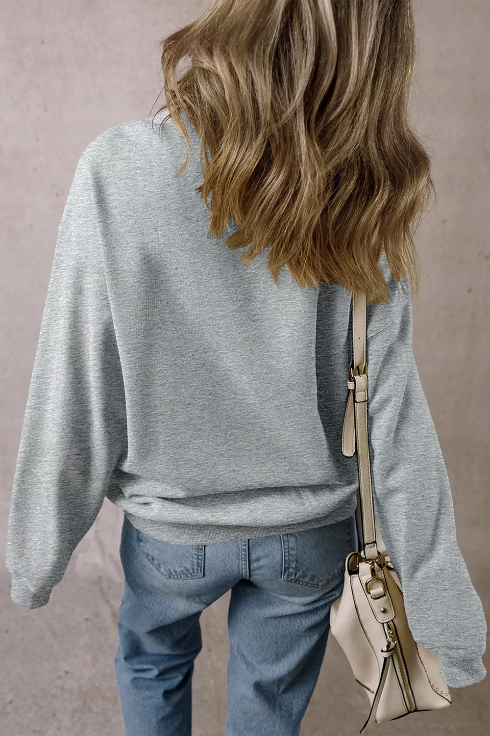 PUMPKIN SEASON Oversized Pullover Sweatshirt, image 3