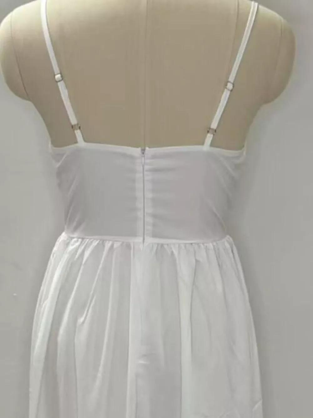 Adjustable Strap Scoop Neck Midi Dress, image 12