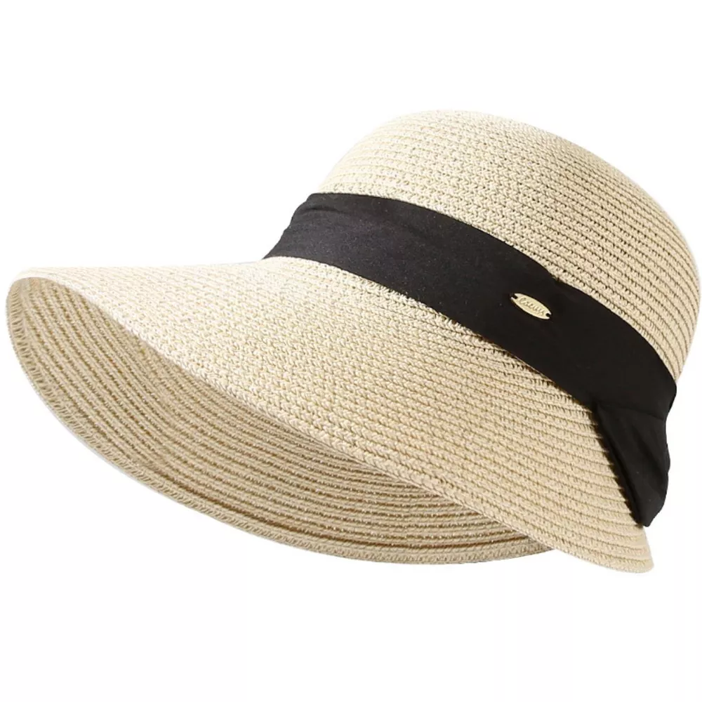 Wide Brim Straw Sun Hat, image 4