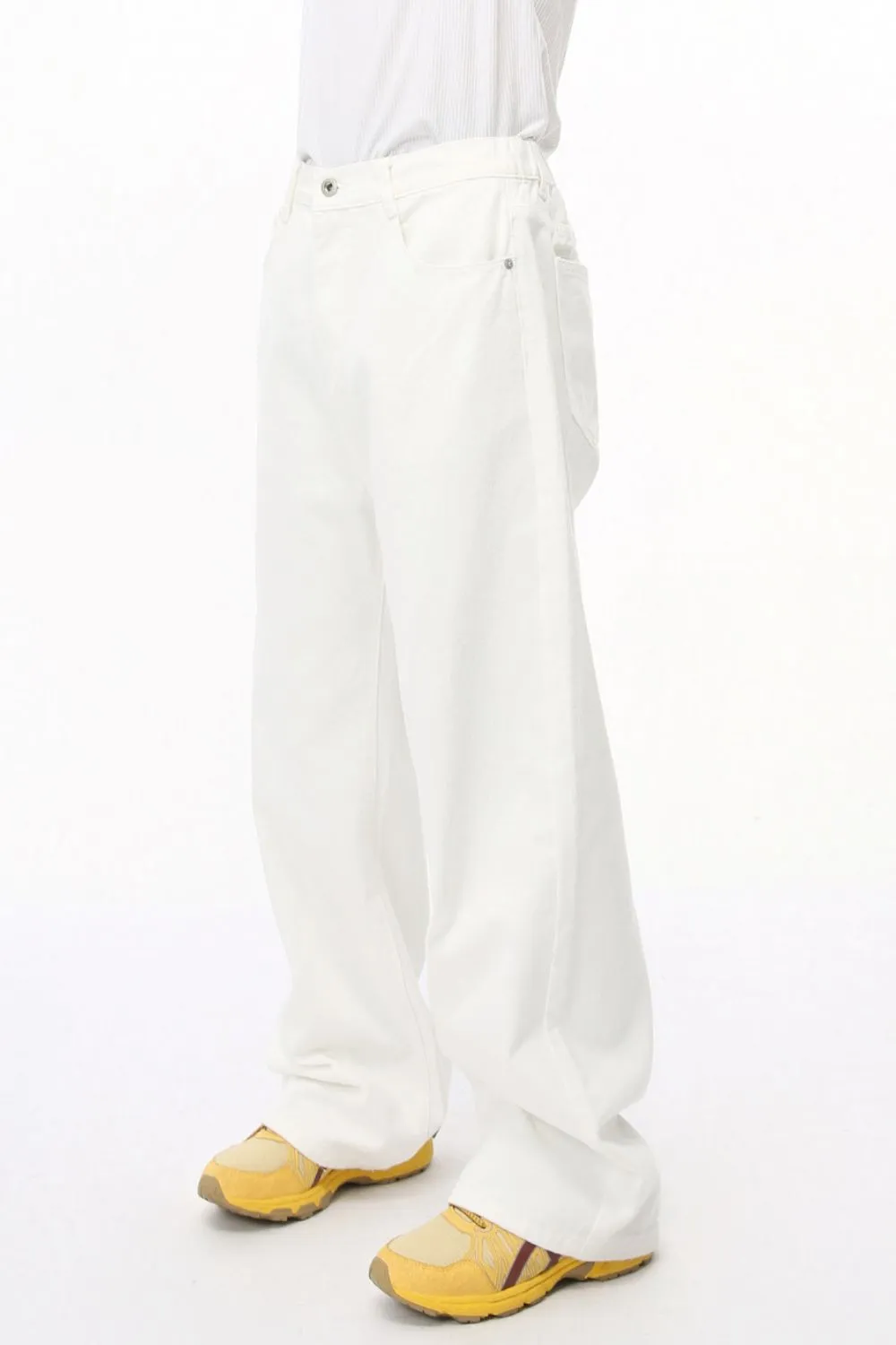 Wide Leg Jeans with Pockets, image 5