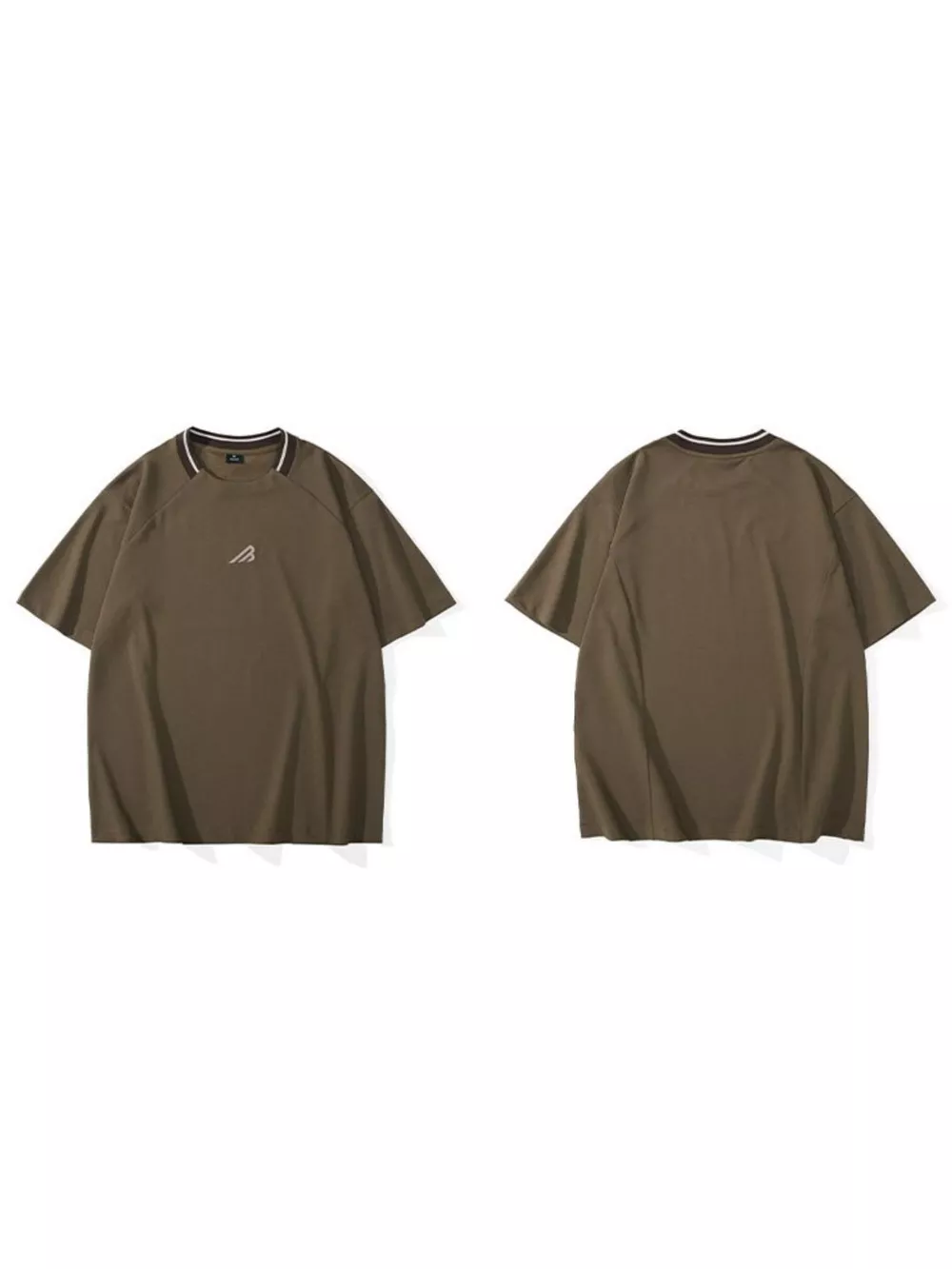 Men's Plus Size Round Neck Short Sleeve T-Shirt, image 6
