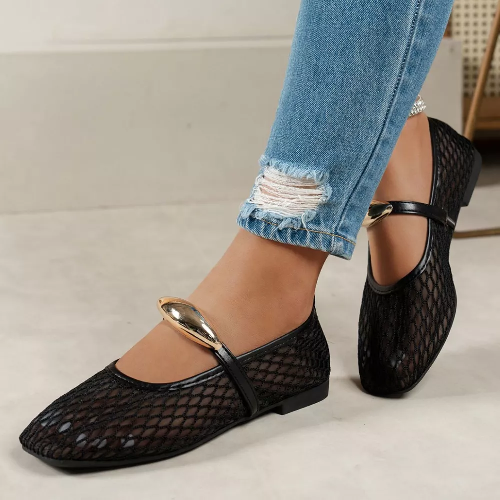 Square Toe Slip-Ons, image 3