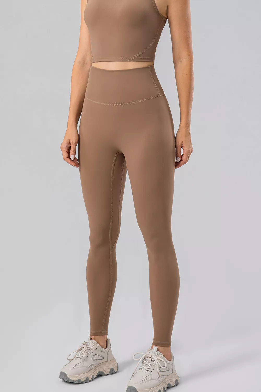 High Waist Wide Waistband Active Leggings, image 5