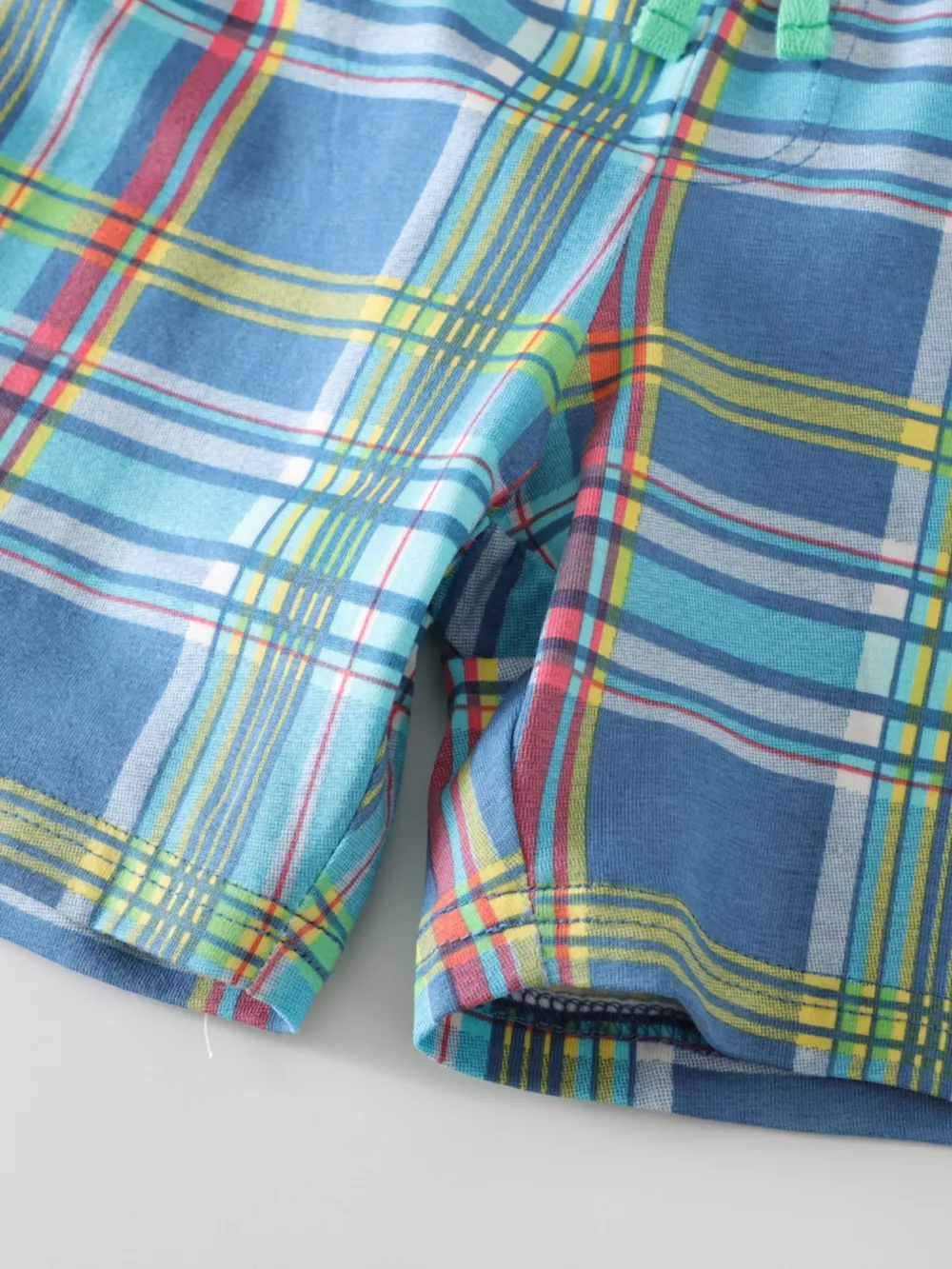 Children's Graphic Tee & Plaid Shorts Set, image 8