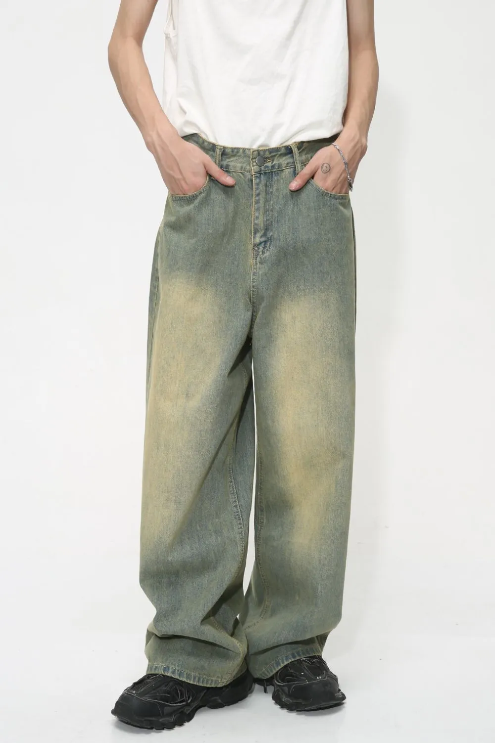 Straight-Leg Jeans with Pockets, image 4