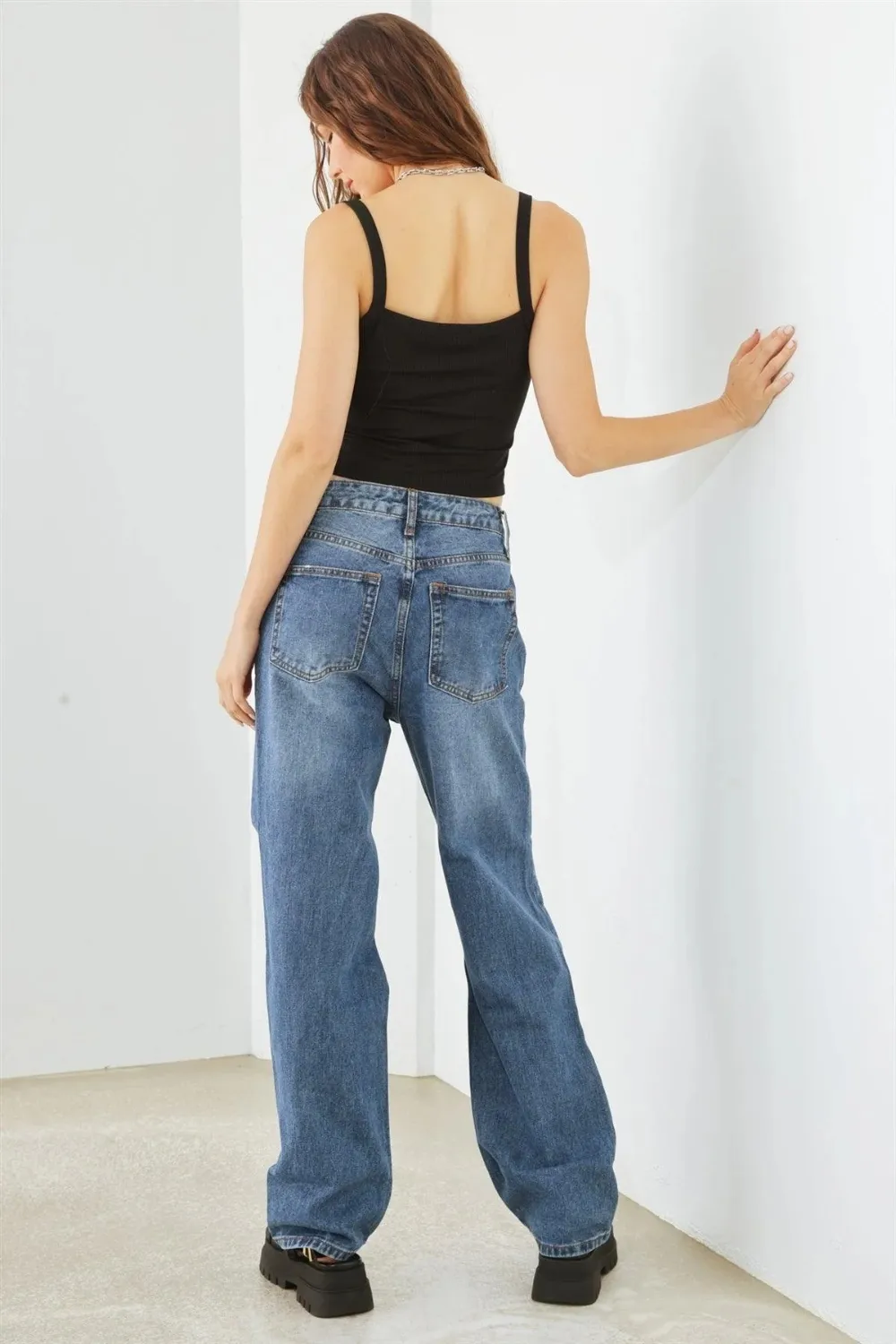 HAMMER COLLECTION Distressed High Waist Jeans, image 2