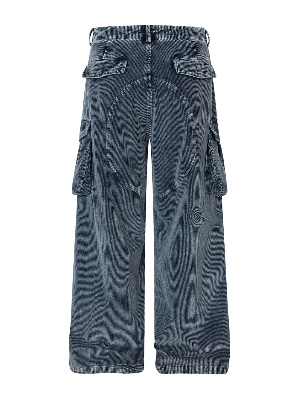 Men's Corduroy Cargo Pants with Multiple Pockets, image 3