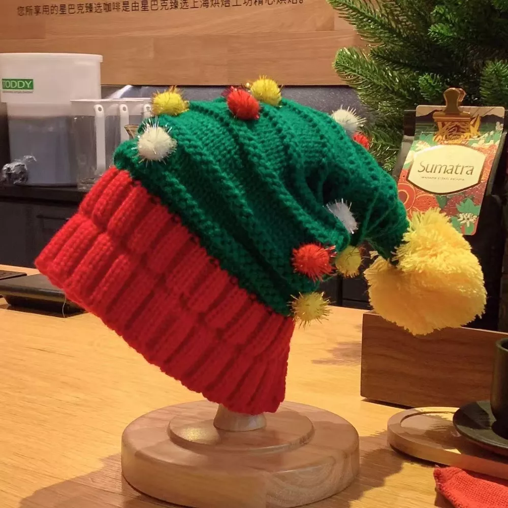 Christmas Knitted Beanie Hat