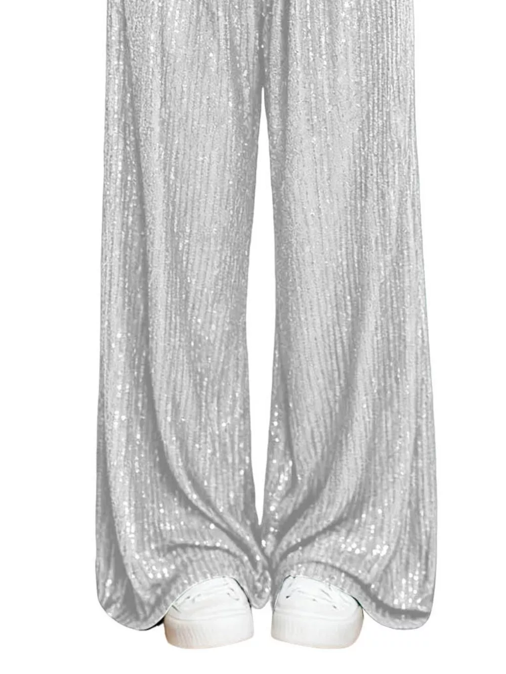Sequin Wide-Leg Pants, image 9