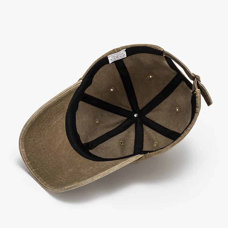 Washed Curved-Brim Baseball Cap, image 7