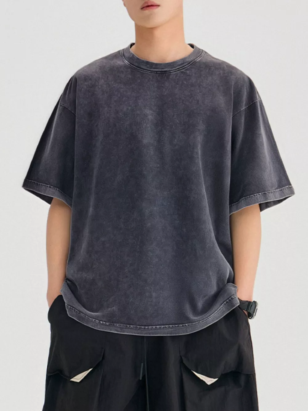 Men's Round Neck Short Sleeve T-Shirt