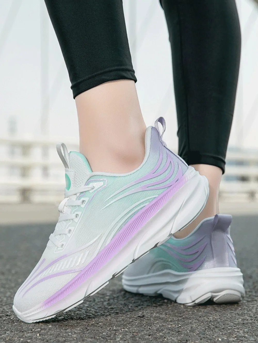 Gradient Colorful Breathable Athletic, image 3
