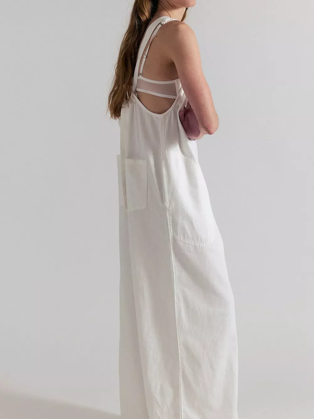 Sleeveless Wide-Leg Jumpsuit, image 3