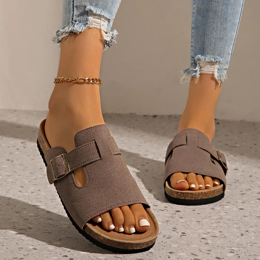 Open Toe Buckle Sandals, image 6