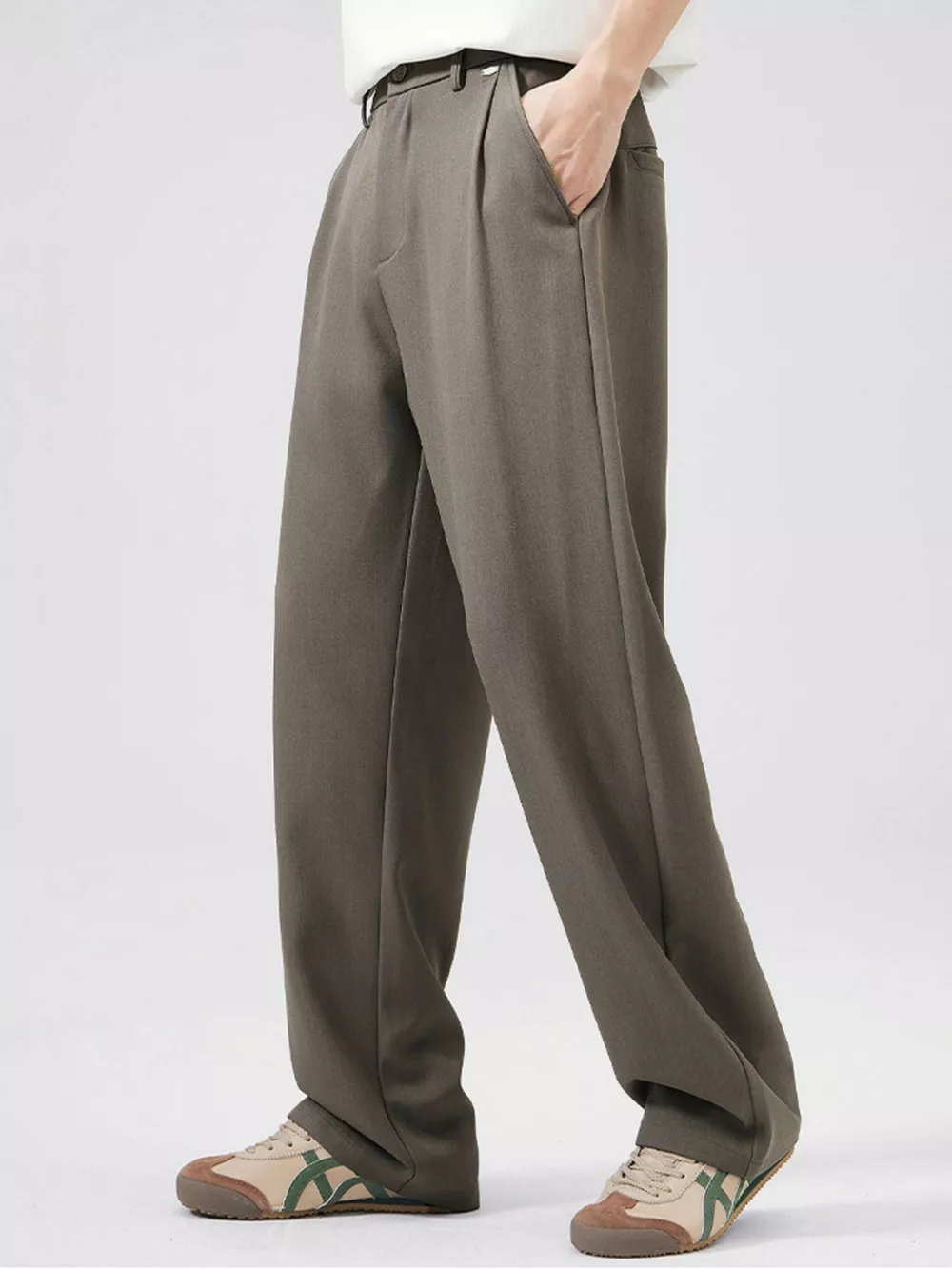 Men's Full Size Wide Leg Pants Plus Size, image 5
