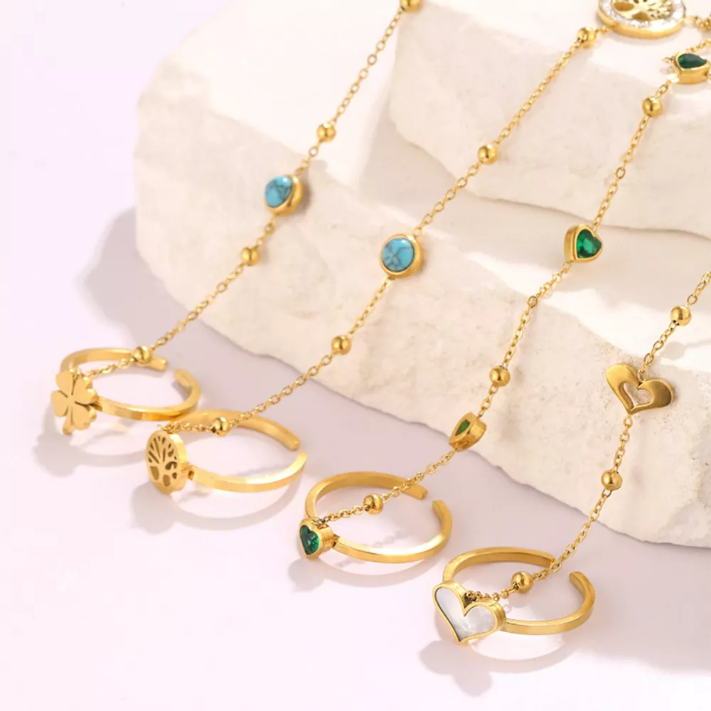 18K Gold-Plated Chain Bracelet, image 8