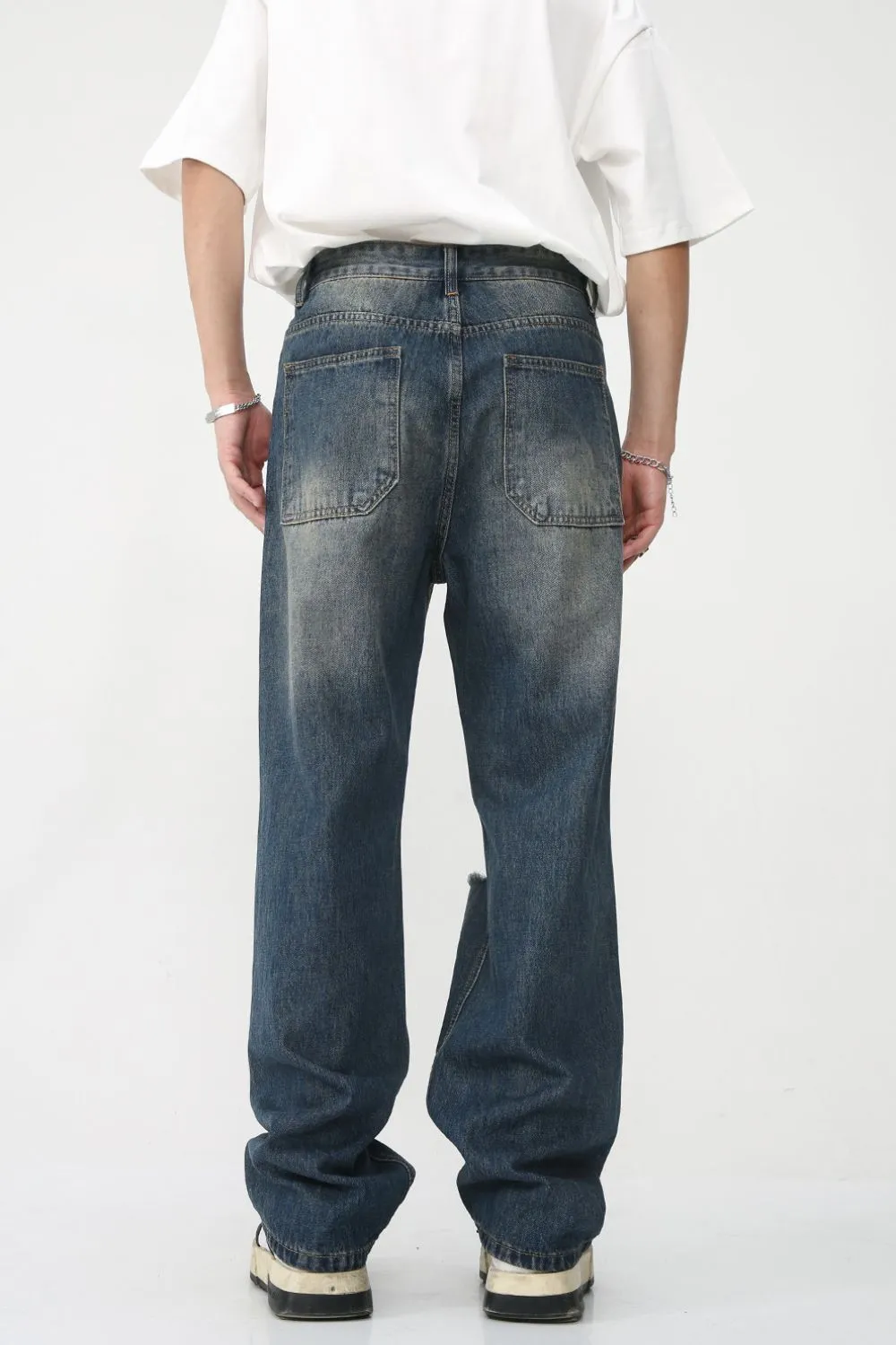 Distressed Jeans with Pockets, image 3