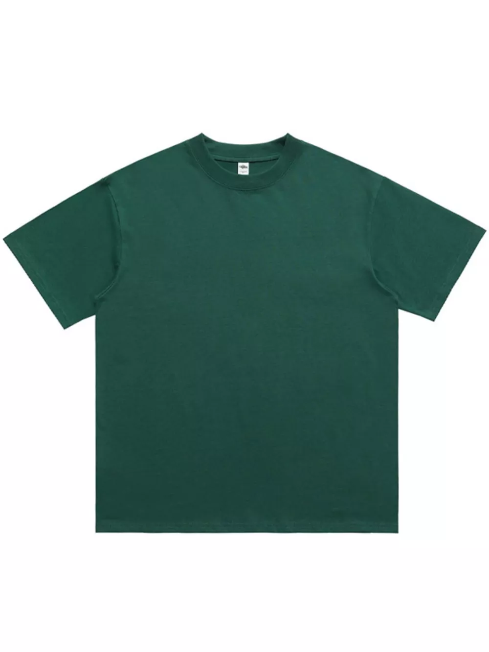 Men's Round Neck Oversized Cotton T-Shirt, image 9