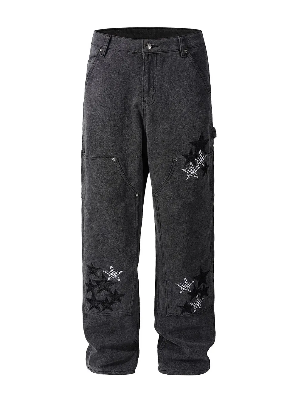 Men's Pocketed Star Jeans, image 5